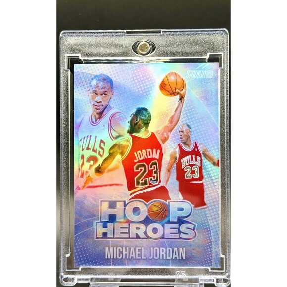 Michael Jordan 6 Card Lot Holographic Short Print Hoop Heroes Fan Art 918 Custom - Picture 5 of 7